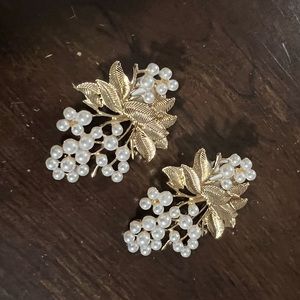 Three sets of earrings